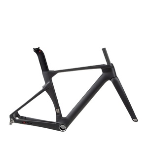 <span class=keywords><strong>Cadre</strong></span> de vélo de route en fibre de carbone R10, frein à disque double, 700C, <span class=keywords><strong>cadre</strong></span> rigide aérodynamique de <span class=keywords><strong>course</strong></span>, capacité de charge de 150 kg - Product Image 1