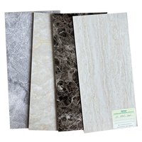 Planche de marbre PVC haute brillance, planche de marbre UV, substitut de marbre d'intérieur, idéal pour la décoration murale