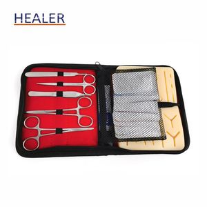 Almohadilla <span class=keywords><strong>de</strong></span> Silicona para Sutura Quirúrgica con Malla para <span class=keywords><strong>Heridas</strong></span>, Suave, Duradera, Color Piel, 18x12cm, para Entrenamiento Médico en Escuelas <span class=keywords><strong>de</strong></span> Medicina - Product Image 6