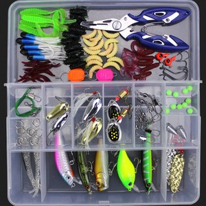 Kit de señuelos de pesca Weihe para principiantes, juego de cebo para todo tipo de agua, múltiples opciones, caja de aparejos para pesca en agua dulce y salada - Product Image 2
