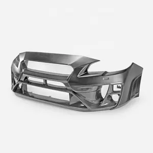 For Subaru 14-18 Impreza WRX VAB VAF VRS Arising II Front Bumper with Carbon bumper