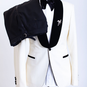 Personalización de <span class=keywords><strong>lentejuelas</strong></span> con monograma bordado a medida del <span class=keywords><strong>traje</strong></span> de hombre de gama alta - Product Image 1