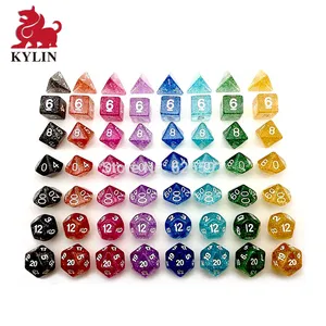 En gros Imprimé Couleur Dés TRPG Polyédrique Personnalisé En Forme de Dés pour Large <span class=keywords><strong>Jeu</strong></span> - Product Image 1
