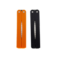 Couteau pliant patineurs pratique en forme d'éventail pierres de meulage Double face ménage diamant cuisine couteau de meulage artefact