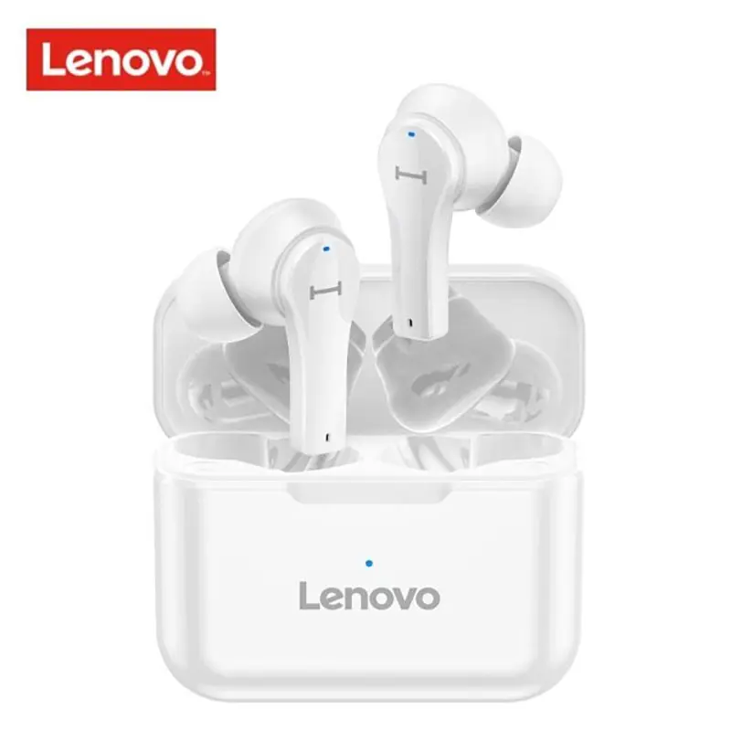 Lenovo QT82 TWS blue tooth 5.0 Earphone Headphone Touch Control Stereo HD Calls Waterproof Sport Headphone with Mic - Black