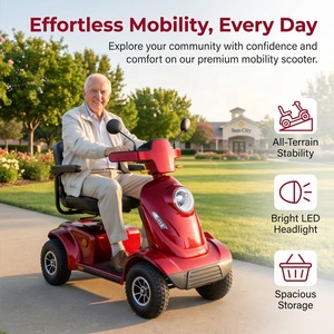 <span class=keywords><strong>Scooter</strong></span> électrique pliable 800W à 4 roues, longue portée, vitesse réglable, véhicule de voyage <span class=keywords><strong>pour</strong></span> personnes âgées et handicapées avec panier - Product Image 4
