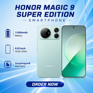 HONOR Magic 9 Super Edition 5G Smartphone Originale 2026, 11000mAh, OLED da 6,81 Pollici 120Hz, Snapdragon 8 Elite, Fotocamera da 200MP - Product Image 1