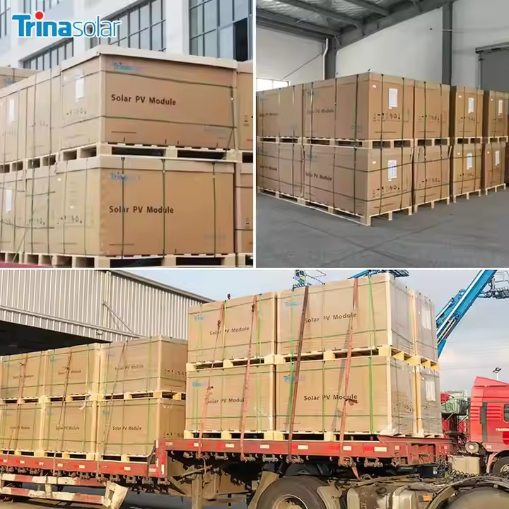 Trina Bifacial Solar Panels 695W 700W 705W 710W 715W 720w Solar Panel ...