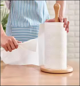 High Density Virgin Wood Pulp Super Oil Absorbent Strong Disposable Cleaning Rolls <b>Kitchen</b> <b>Paper</b> Towels - Product Image 2