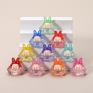 เครื่องประดับอนิเมะสุดน่ารัก3D น่ารัก1ชุดกระเป๋าเด็กผู้ชายเด็กผู้หญิงทำจากเรซินแก้วใส่น้ำ - Product Image 5