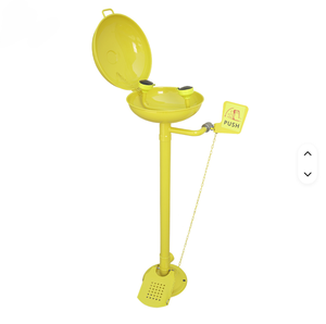 Stations de lavage des yeux d'urgence, douches d'urgence et stations de lavage des yeux avec cuve en acier inoxydable 304, équipement de sécurité - Product Image 4