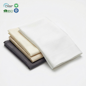 Serviette Jacquard en Coton 100% Blanc Élégant 20x20 Pouces, Robuste pour la Décoration de Salles de Banquet de Luxe et d'Événements (Vente en Gros) - Product Image 1