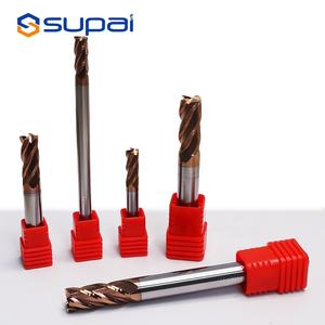 SUPAL <span class=keywords><strong>Fine</strong></span> finitura utensili da taglio carburo frese rivestite punte per Router CNC frese per la lavorazione del legno in metallo - Product Image 2