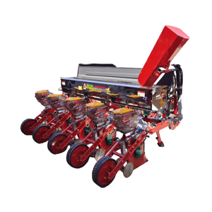 Semoir <span class=keywords><strong>à</strong></span> maïs 5 rangs avec boîte de vitesses principale, semoir haute précision pour céréales et légumineuses, performance efficace d'ensemencement et de fertilisation - Product Image 5