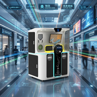 Mesin Penjual Kopi Otomatis LE AI Intelligent Robot Barista, Pembuat Espresso Pintar dengan Layar Sentuh 7-inci dan Fungsi Pembersihan Otomatis