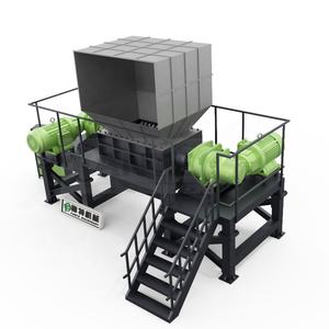 Ewaste חיה מת תעשייתי מזון קומפוסט Dtv מגרסה צמיג מגרסה נייר מגרסה מכונה - Product Image 3