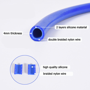 Tubo per Narghilè in Gomma Siliconica Resistente al Calore, Tubo Estruso per Narghilè a 2 Vie - Product Image 6