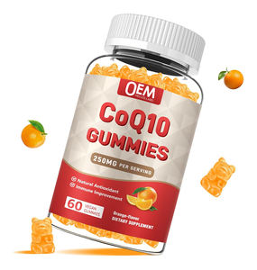 Gomitas de CoQ10 Sin Azúcar OEM con Omega-3, Vitamina B3 y Zinc, Suplementos de Coenzima Q10 con Magnesio que Aumentan la Energía Celular - Product Image 1