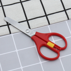 Bán buôn trẻ em kéo cắt giấy kéo an toàn Vòng <span class=keywords><strong>tip</strong></span> quy mô kéo cho trẻ em - Product Image 6