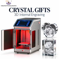Machine de marquage laser 3D UV IPS-LUV5W E, machine de gravure interne UV pour cadeaux en cristal, gravure de portraits et de logos 3D