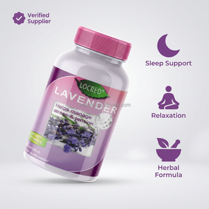 Gélules d'huile de lavande naturelle à marque privée, complément pour le sommeil et la relaxation, logo personnalisé OEM, antioxydant pour adultes, 60 gélules - Product Image 6