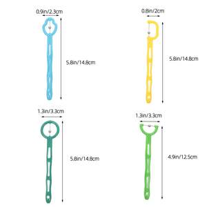 Jouets sensoriels pour l'autisme, 4 pièces, <span class=keywords><strong>correcteur</strong></span> <span class=keywords><strong>de</strong></span> poussée <span class=keywords><strong>de</strong></span> la <span class=keywords><strong>langue</strong></span>, exerceur <span class=keywords><strong>de</strong></span> la <span class=keywords><strong>langue</strong></span>, entraîneur des muscles buccaux pour enfants, motricité buccale - Product Image 5