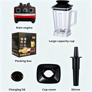 Licuadora Comercial Eléctrica con Logotipo Personalizado, Procesador <span class=keywords><strong>de</strong></span> Alimentos <span class=keywords><strong>de</strong></span> Alta Resistencia y Múltiples Velocidades, Proveedor <span class=keywords><strong>de</strong></span> Máquinas para Hacer Smoothies - Product Image 5