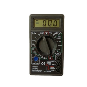 Dt830d kỹ thuật số vạn năng AC DC gián đoạn buzzer thử nghiệm dụng cụ điện vạn năng DT830D - Product Image 2