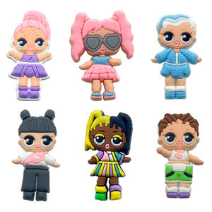 Célèbre dessin animé retour au futur LOLSURPRICE Kpop fille chanceux HuntrXer chaussure charme mode Anime Back2future HuntraX Kkpop chaussure charme - Product Image 5