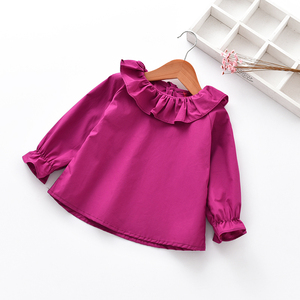 Camisetas de Manga Larga de Color Sólido para Niños, Fabricantes en China, Precio de 2 Dólares - Product Image 5