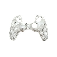 Coque en silicone antidérapante mince à motif graffiti pour PS5 Housse de protection en peau de manette de jeu pour console de jeu PS5