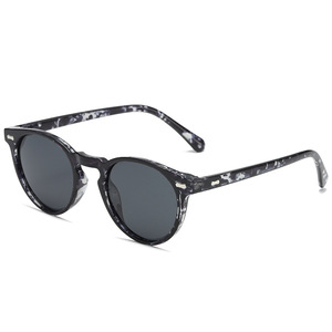 3331 High Quality Polarized <b>Sunglasses</b> Men Vintage <b>Retro</b> Round Sun Glasses for Women Custom Logo - Product Image 2