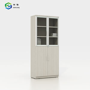 ארון קבצים זכוכית אחסון רהיטים באיכות גבוהה נעילה נשלף עץ - Product Image 3