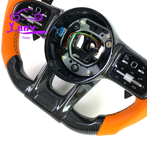 <span class=keywords><strong>Volante</strong></span> de Fibra de Carbono Personalizado para <span class=keywords><strong>Mercedes</strong></span> Benz C300 GLC X253 C253 W211 W221 W222 E63 AMG C63 W212 W205 W204 W213 2012-2021 - Product Image 3