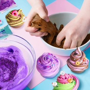 Perfect Kraft Butter Slime Pack Ice Cream Slime <b>Kit</b> Washable and Easy Clean-up for Gift Giving Occasion for Kids - Product Image 2