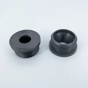 Componenti di parti in ceramica SiC in carburo di silicio ad alta conduttività termica del produttore cinese