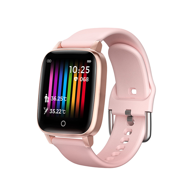 Cheapest Large Screen Wrist Band Smart Watch With Body Temperature Measurement Smart Watch