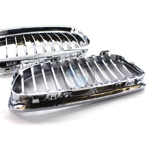 กระจังหน้ารถยนต์ BMW E90 E91 ชุบโครเมียมแบบเส้นเดียว สำหรับกันชนหน้า ทำจากพลาสติก ABS อะไหล่ทดแทน รุ่น A-E90-XK-D - Product Image 4