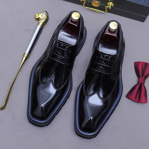 Nouvelles Bottines en Cuir de Haute Qualité pour Hommes - Modèle Carré, Imperméables et Antidérapantes, Conçues en Italie, Vente en Gros - Product Image 5