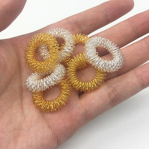 Anneau de <span class=keywords><strong>Massage</strong></span> musculaire pour les doigts, jouet de relaxation, acupression, exercices sensoriels - Product Image 4