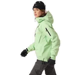 Veste imperméable d'extérieur pour femmes <span class=keywords><strong>Anorak</strong></span> de pluie de <span class=keywords><strong>randonnée</strong></span> coupe-vent escalade OEM Logo personnalisé veste rigide imperméable pour femmes - Product Image 2