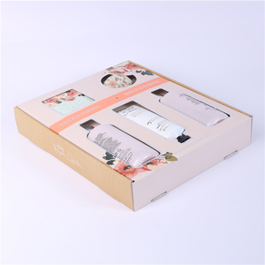 Boîte-cadeau d'estampage à chaud pliable personnalisé en papier ondulé intérieur avec papier intérieur - Product Image 3