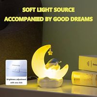 Tsinye veilleuse mignon Anime personnage lumière LED lampe bureau étagère ornement lampe de chevet lampe de bureau Rechargeable pour les enfants