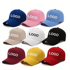 Casquette de baseball de haute qualité, couleur unie, logo brodé OEM personnalisable, casquettes personnalisées pour hommes et femmes - Product Image 1