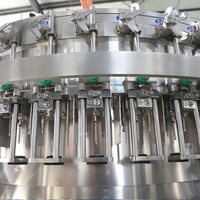 Machine d'emballage entièrement automatique pour bouteilles d'eau pure, usine de production d'eau en verre haute performance à vendre