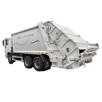 Camión de Basura con Cargador Trasero de Motor Diésel 6x4 de Shaanxi Automobile, para Recolección de Residuos Domésticos, Emisión Euro 3, Directo de Fábrica