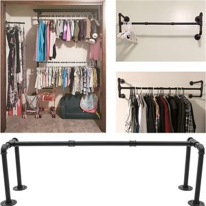 Tringle <span class=keywords><strong>de</strong></span> suspension <span class=keywords><strong>pour</strong></span> armoire, rail <span class=keywords><strong>de</strong></span> rangement <span class=keywords><strong>pour</strong></span> vêtements, tringle <span class=keywords><strong>de</strong></span> suspension <span class=keywords><strong>pour</strong></span> placard - Product Image 5