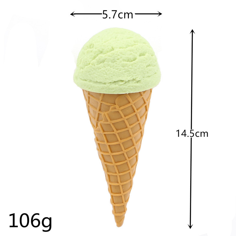 Cornet de glace au matcha