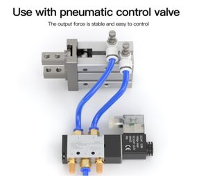 Kit de <span class=keywords><strong>suspension</strong></span> pneumatique, cylindre à air, petits pinceurs parallèles, dispositif pneumatique MHZ2-16D, filetage magnétique, <span class=keywords><strong>suspension</strong></span> pneumatique - Product Image 5