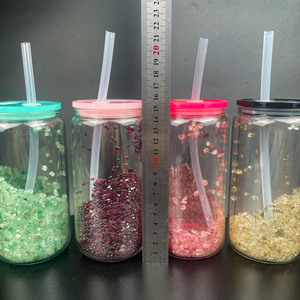 Vente en gros de coupe de météore artisanale en cristal de haute qualité Citrine Gravier <span class=keywords><strong>Étoile</strong></span> <span class=keywords><strong>filante</strong></span> Tasses en verre pour cadeau de vacances - Product Image 5